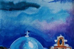 Watercolor-Santorini-335x245cm-13x96in-d